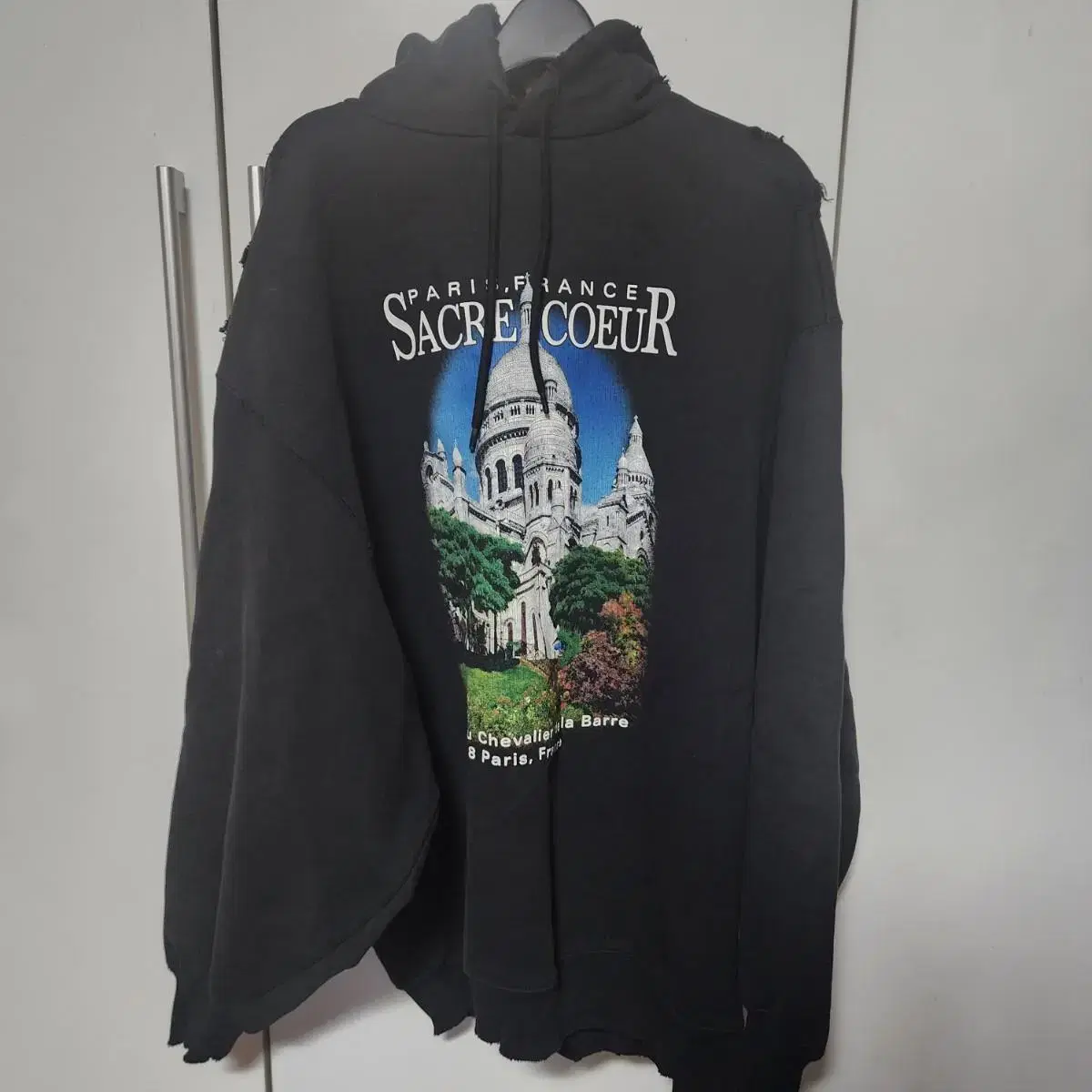 Balenciaga Notre Dame Hooded XXS Overcoat