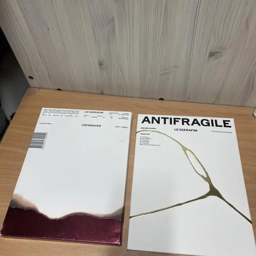 르세라핌 앨범판매 (Antifragile, Unforgiven)