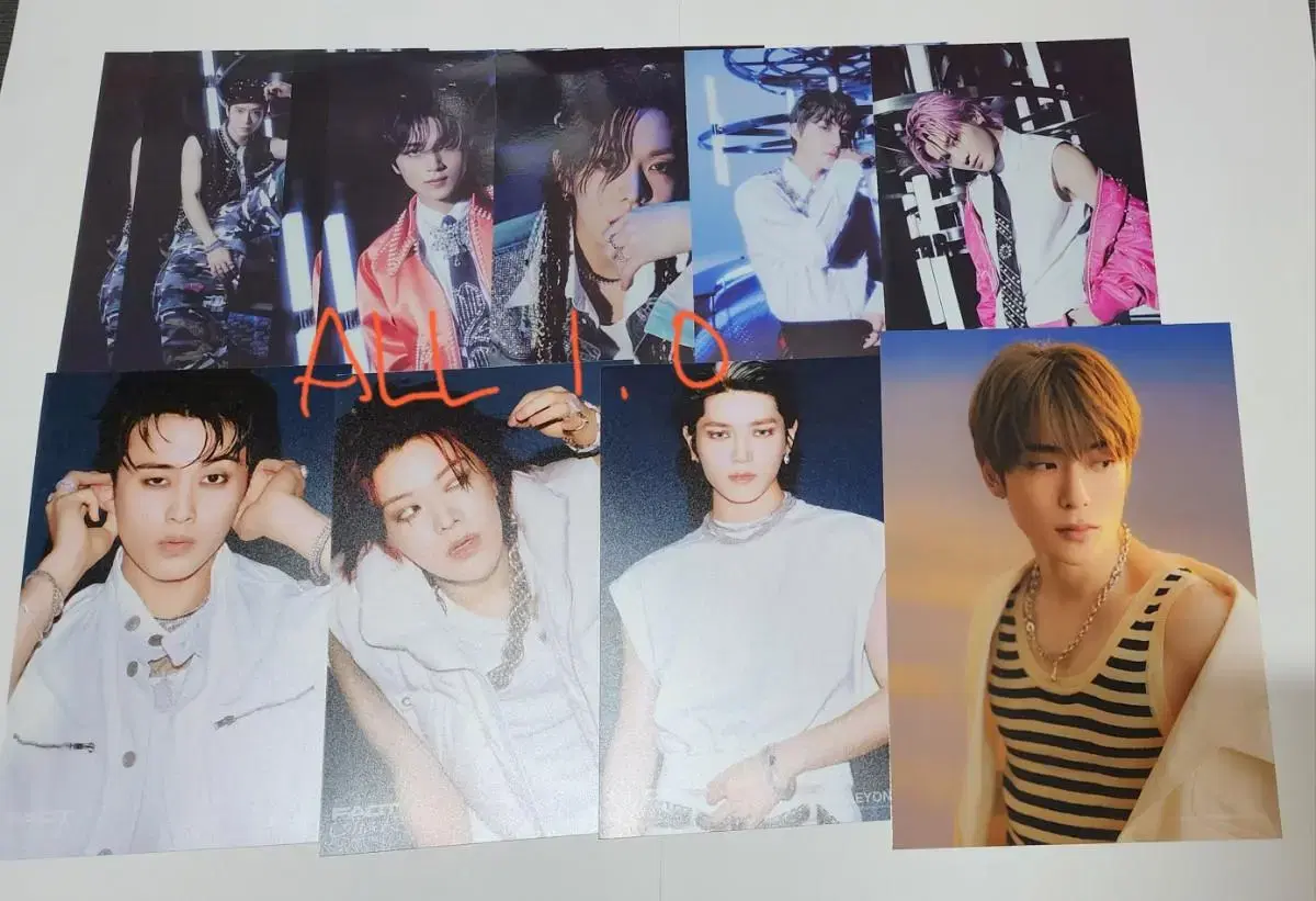 NCT127 postcard WTS of prints