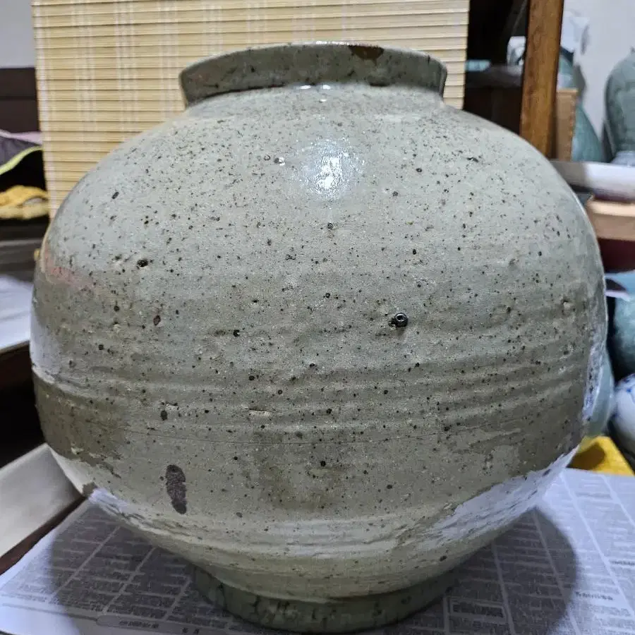 도자기달항아리38cm