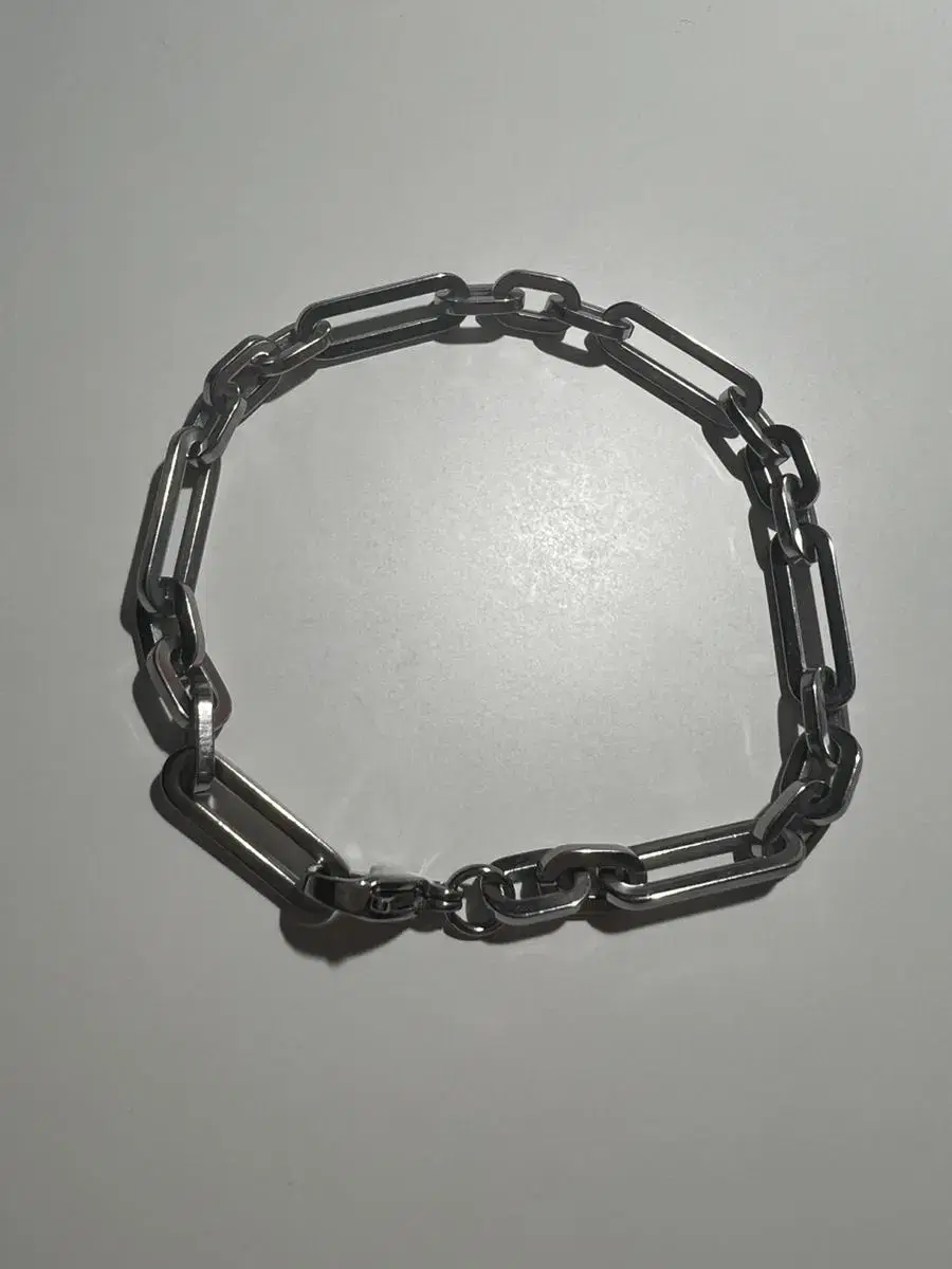 Surgical, silver bracelet