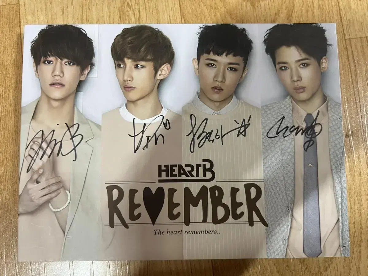 HeartB Handwritten by HeartB sign Album