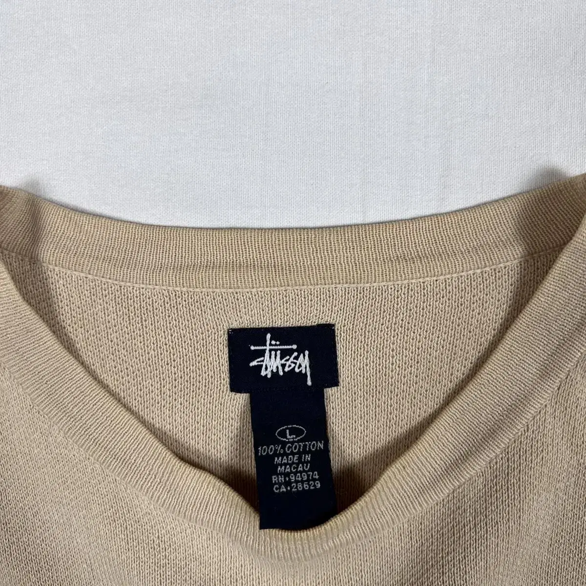 90s 스투시 stussy nyltla 인터내셔널긴팔니트