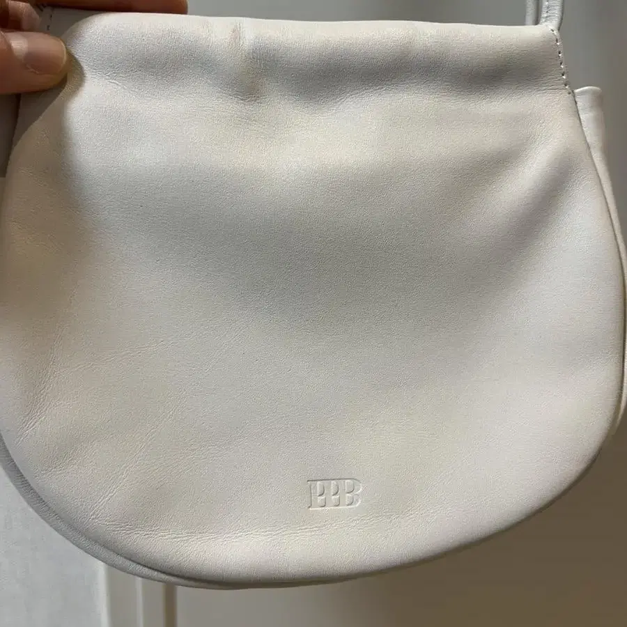 ppb 페블백 pebble bag 도브아이보리 상태좋음