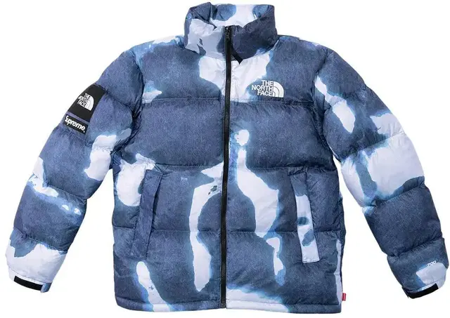 [M] SUPREME/THE NORTH FACE BLEACHED 네이비