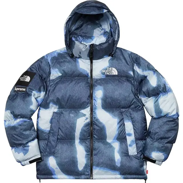 [M] SUPREME/THE NORTH FACE BLEACHED 네이비