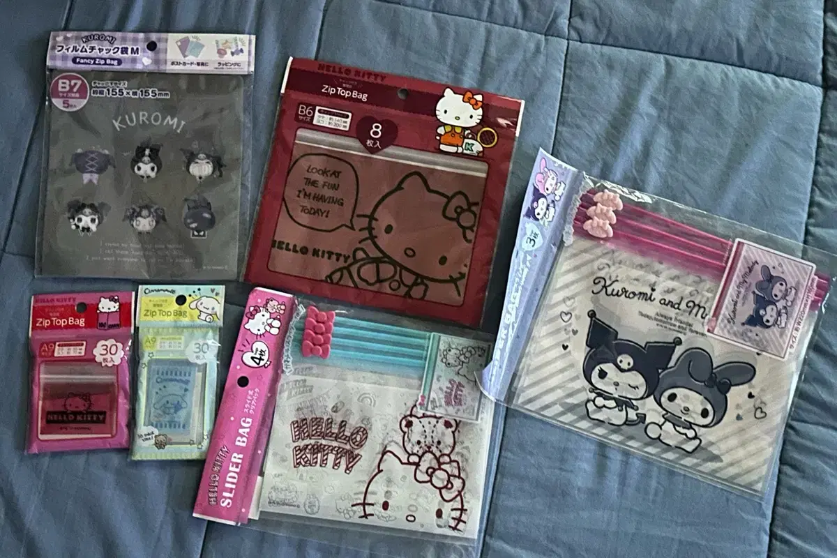 Daiso San Rio Zipper Bag