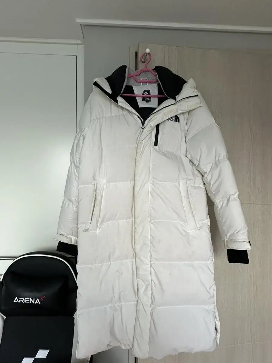 The North Face White Long Padded Dryvi We'll take it off your hands