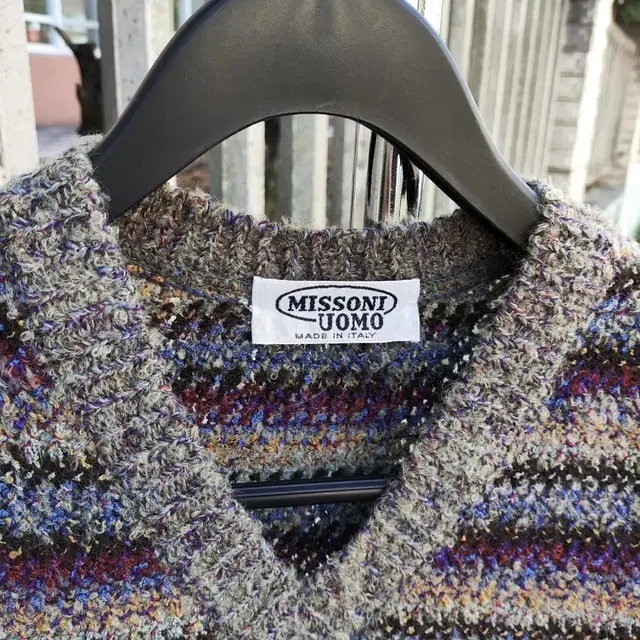 MISSONI UOMO 모헤어 혼방 니트 베스트