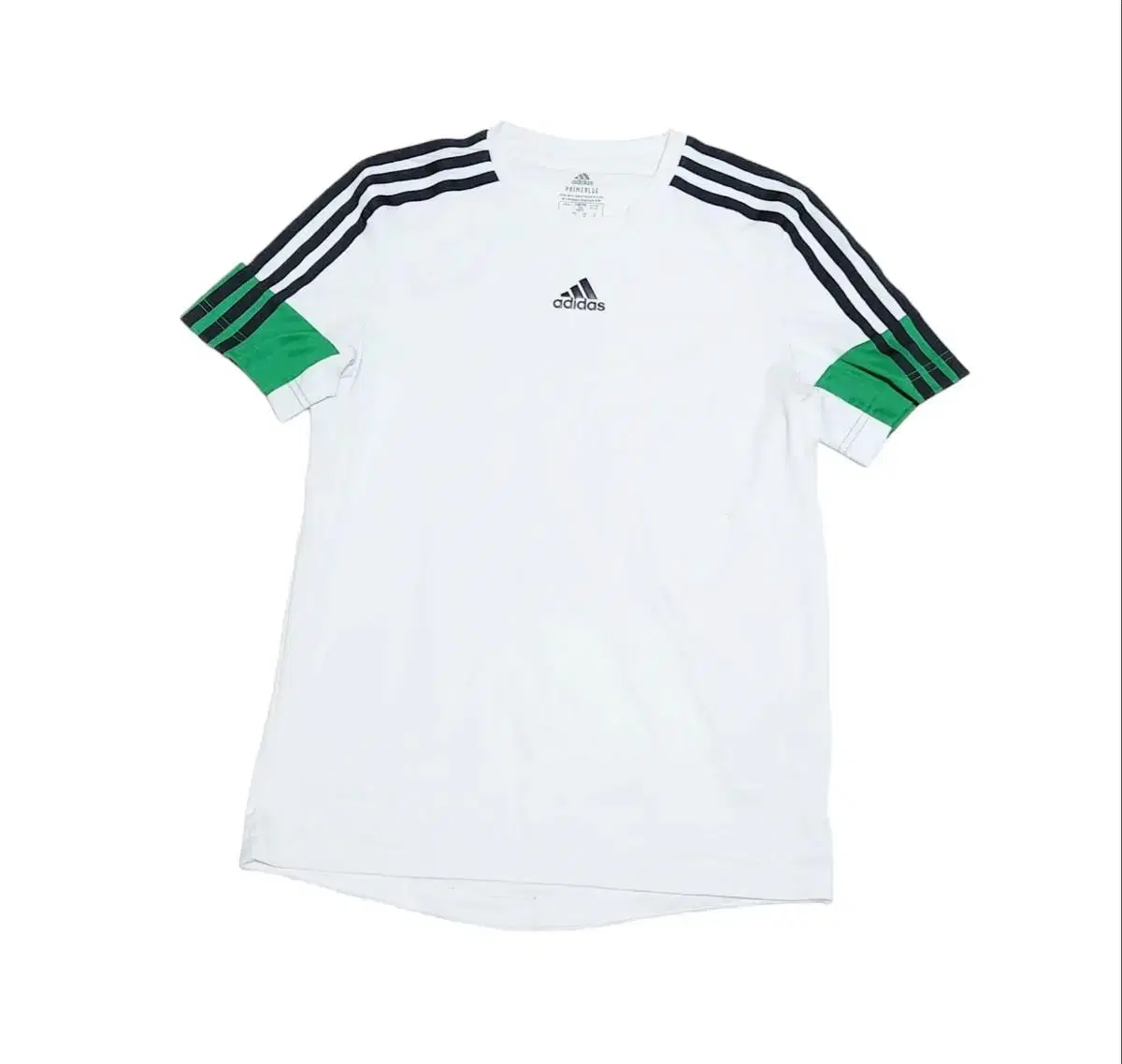 Adidas White Gum Samsun Old School Training Performance Short Sleeve Tee