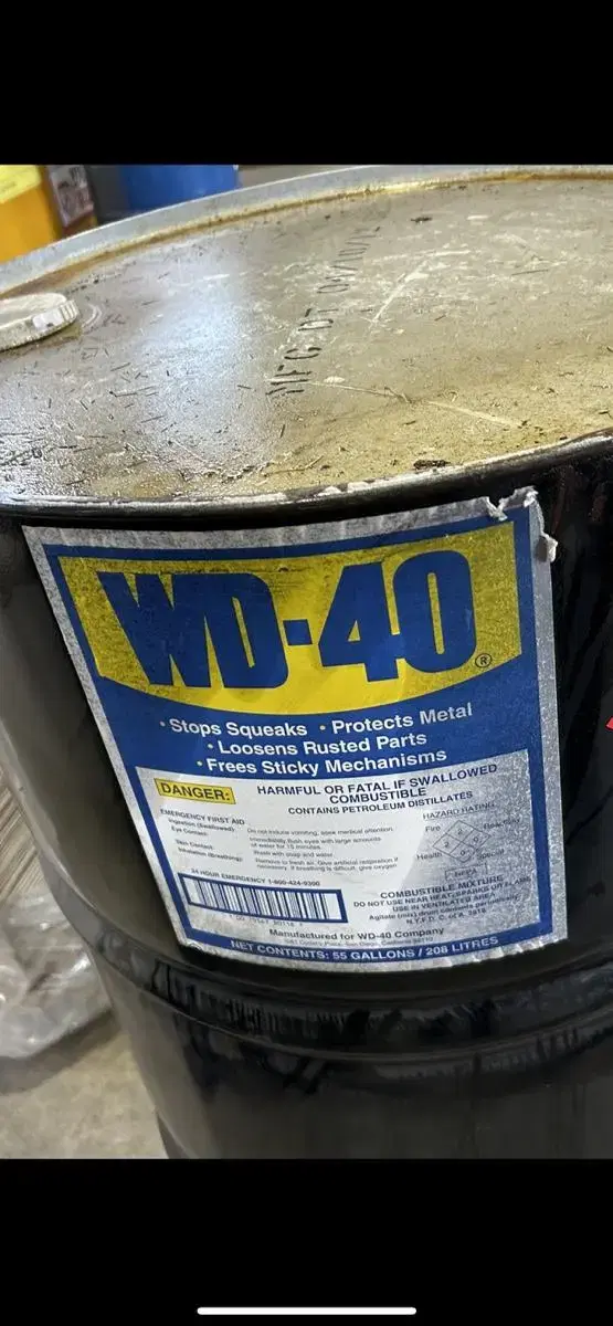 WD-40 200L 드럼 판매합니다