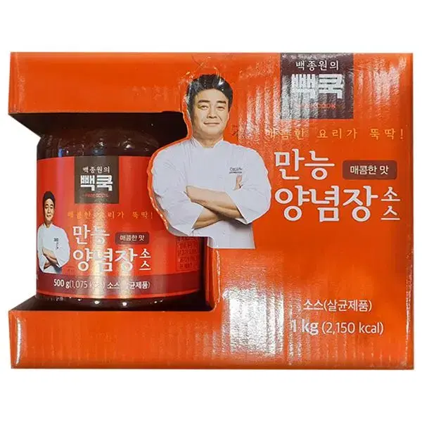 빽쿡 백종원 만능 양념장 500g x 2