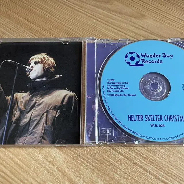 오아시스 Helter Skelter Christmas 부틀렉 CD