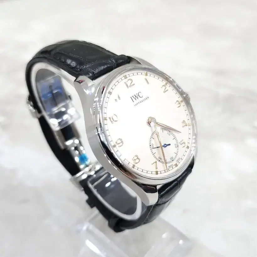 IWC 포르투기저 오토매틱 시계 40mm 골드핸즈