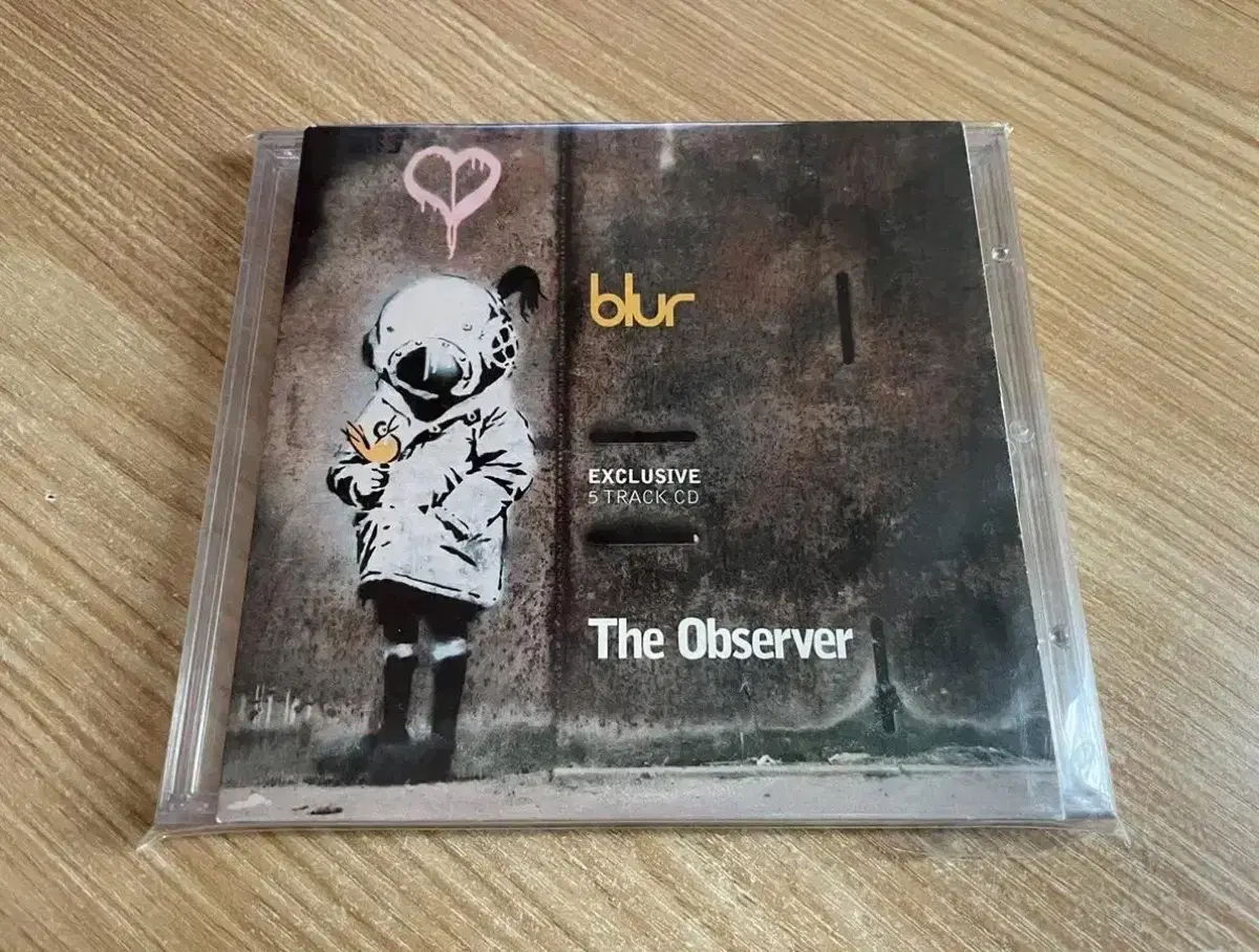 블러 Blur The Observer UK발매 프로모션 싱글 CD