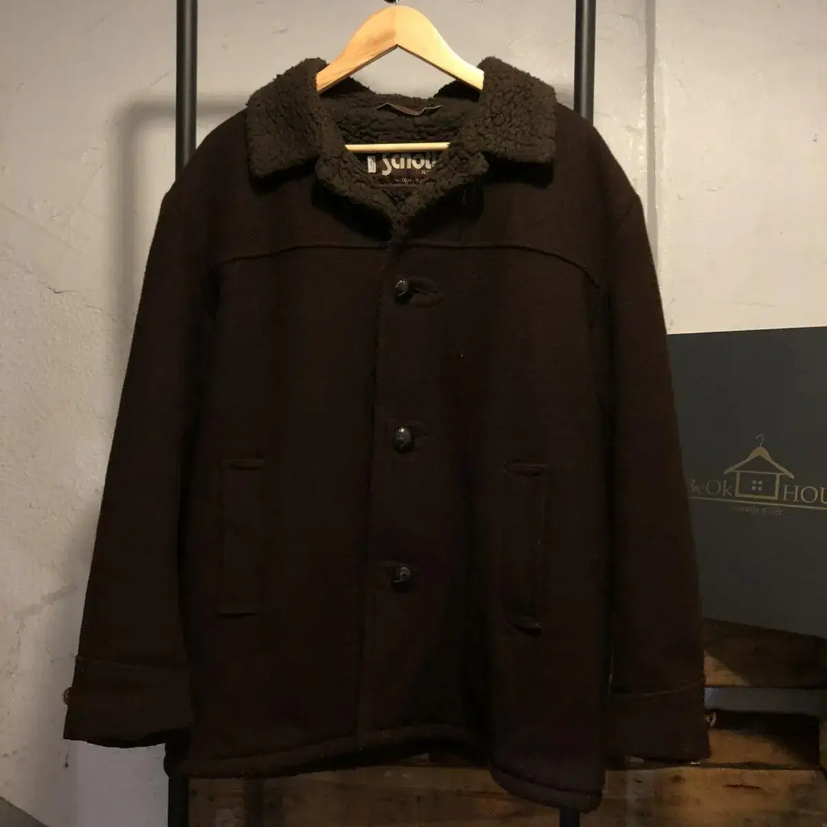 Short wool single coat