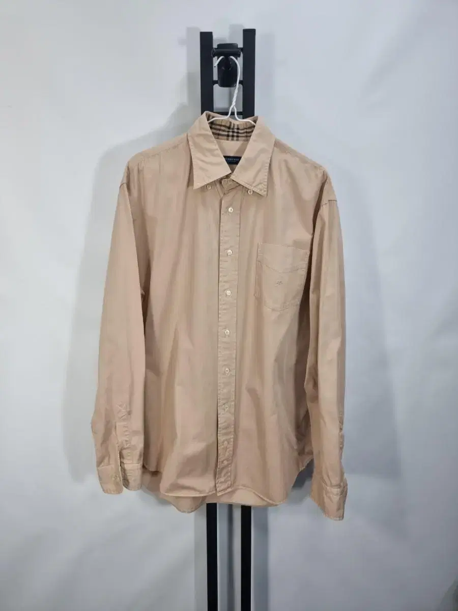 Burberry Shirt Beige Solid Southern XXL