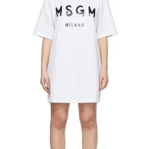 마지막할인 MSGM 밀라노 원피스 화이트 S