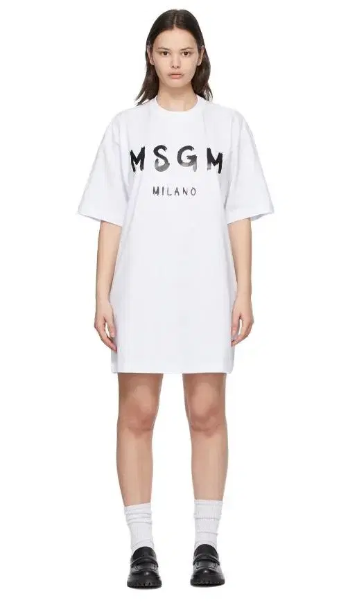 마지막할인 MSGM 밀라노 원피스 화이트 S