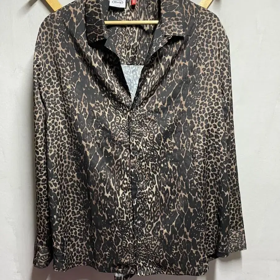 [Mmlg] MULTIPARD SHIRT (BROWN ) 호피 레오파드