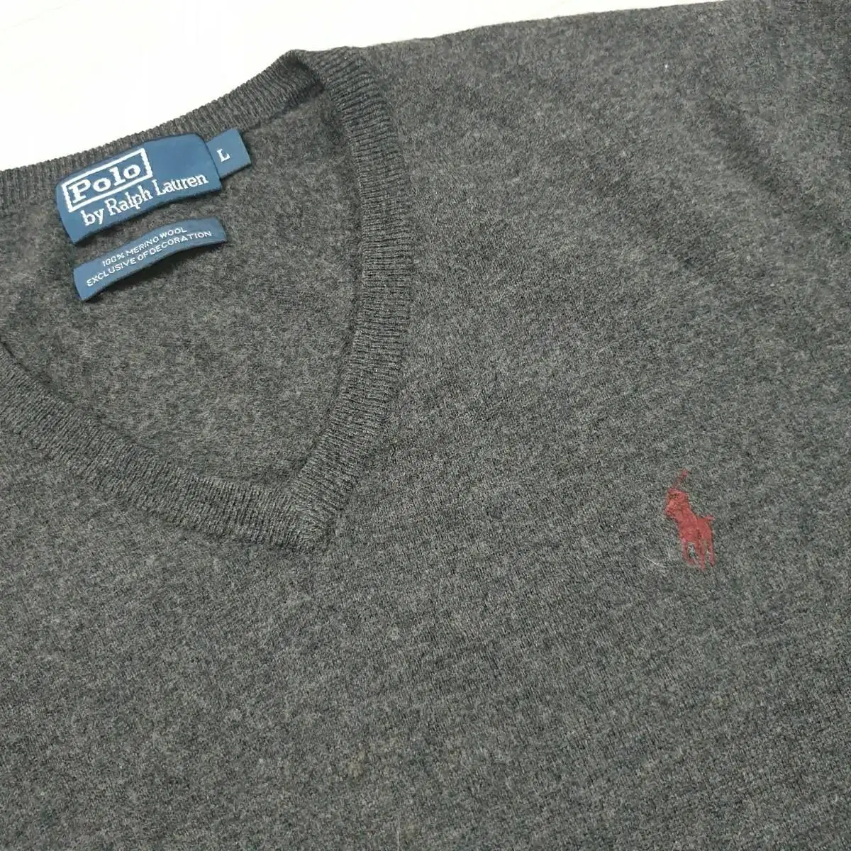 Polo Ralph Lauren _ 100% Merino wool _ Thin knit D52