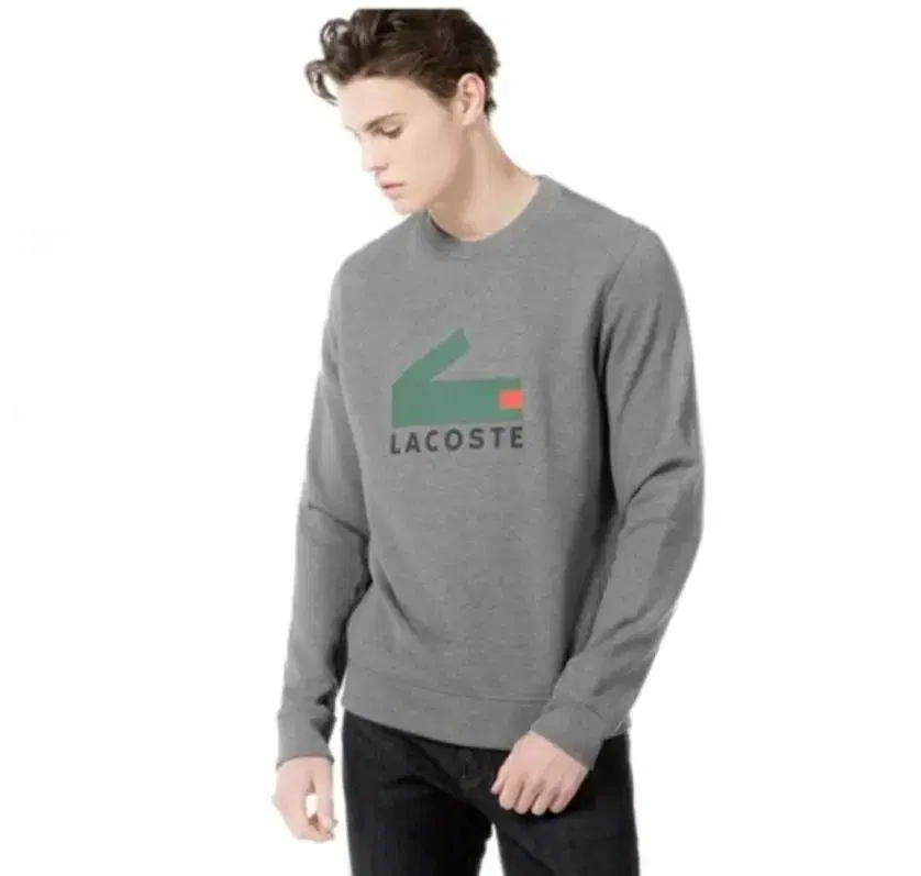 100) Lacoste Man-to-Man T-Shirt Sweatshirt Man-to-Man Tee