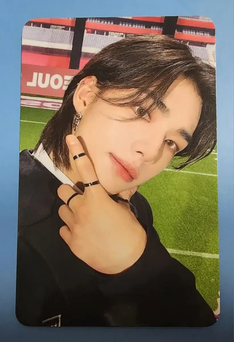 Straykids hyunjin stayzone photocard