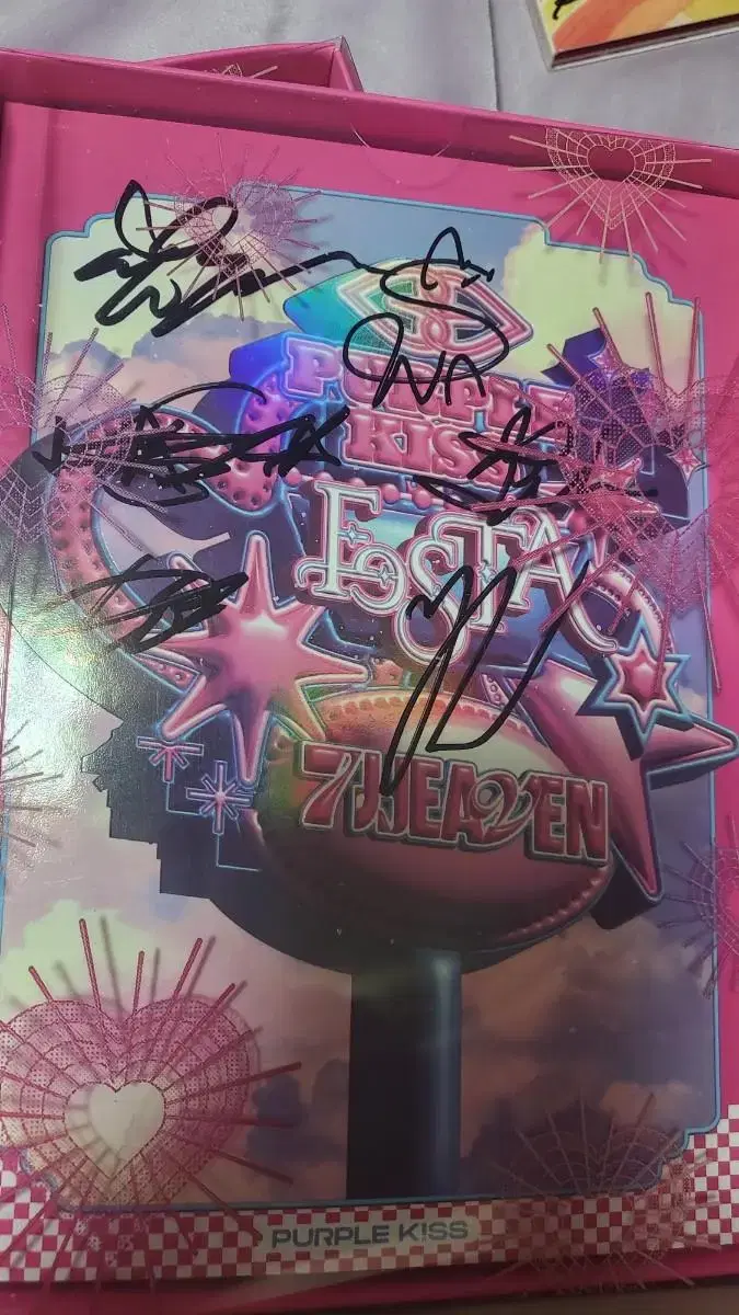 Purplekiss signed autographed albums for sale