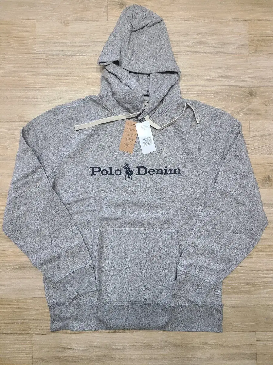 [Genuine/New] Polo Ralph Lauren Polo Denim Fleece Hoodie