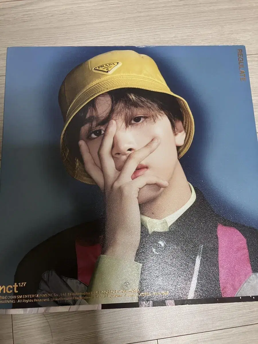 nct haechan regulate album cover sell