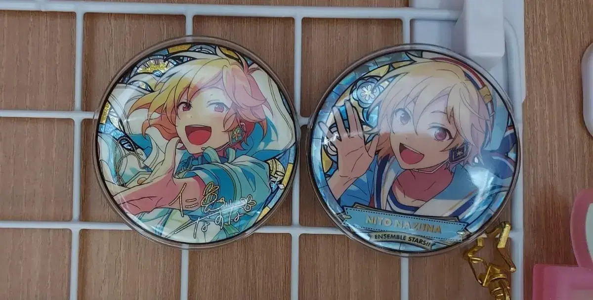 Anstar Nayeon Goods Stained Glass Badge 1st and 2nd Kitscham in Bulk