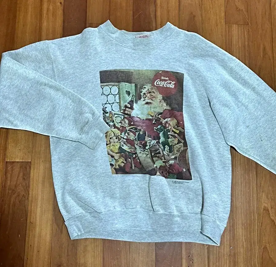 vintage 90s coca cola sweatshirt official made in usa