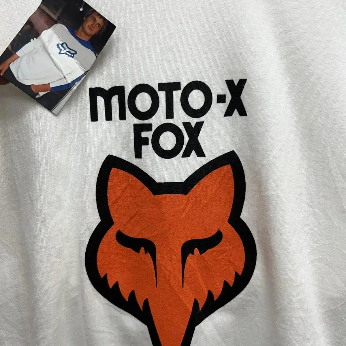 데드스탁) 빈티지 Moto-x fox 티셔츠