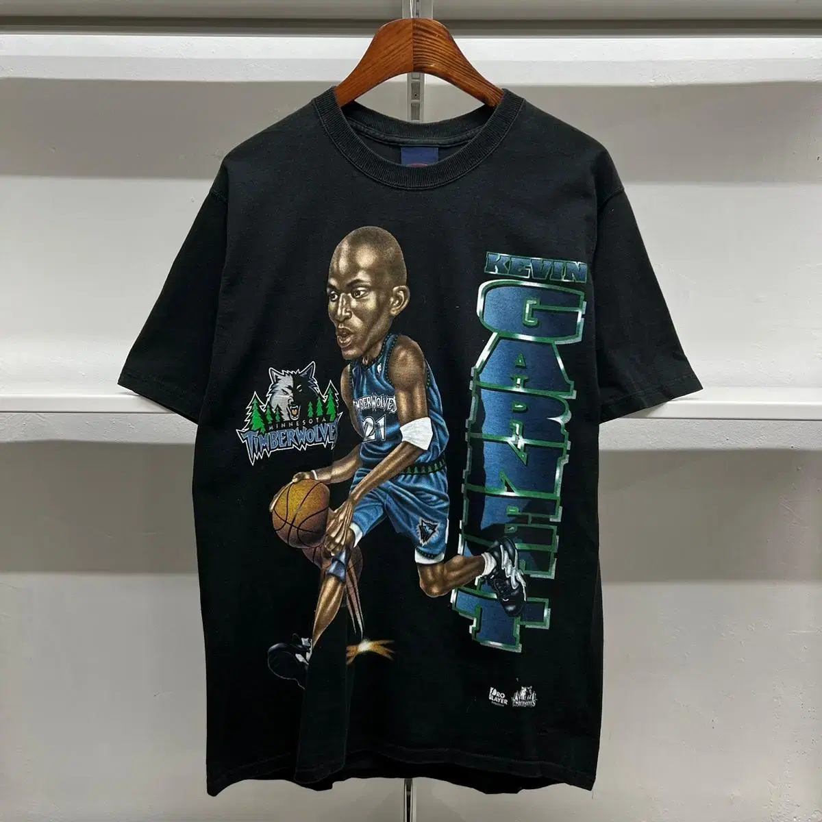 빈티지 NBA KEVIN GARNETT 티셔츠