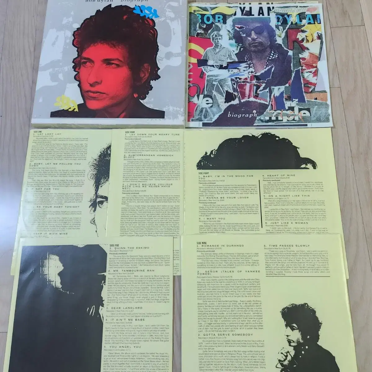 밥 딜런(Bob dylan) 박스반 5LP