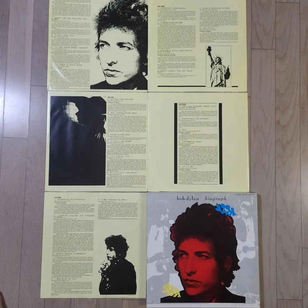 밥 딜런(Bob dylan) 박스반 5LP