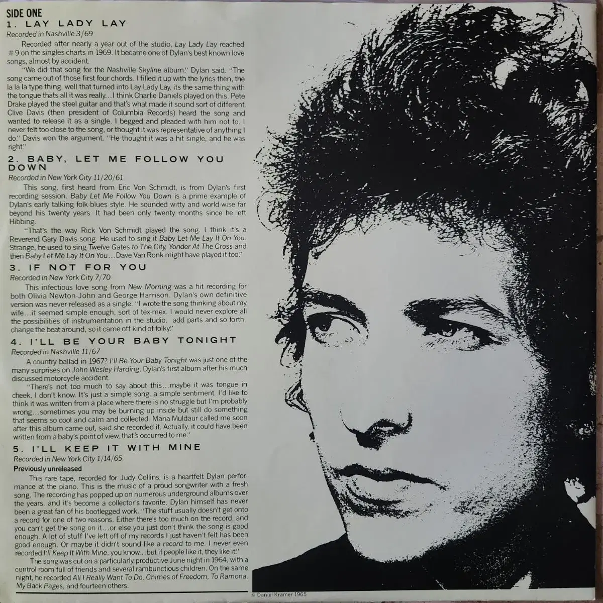 밥 딜런(Bob dylan) 박스반 5LP