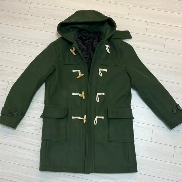 빈티지 카키 떡볶이 코트 coat