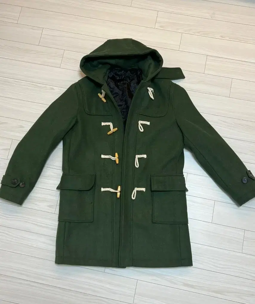 빈티지 카키 떡볶이 코트 coat