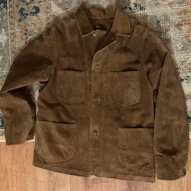 Rrl suede jacket 더블알엘 스웨이드 자켓 M