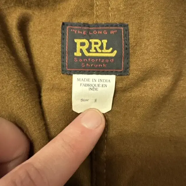 Rrl suede jacket 더블알엘 스웨이드 자켓 M