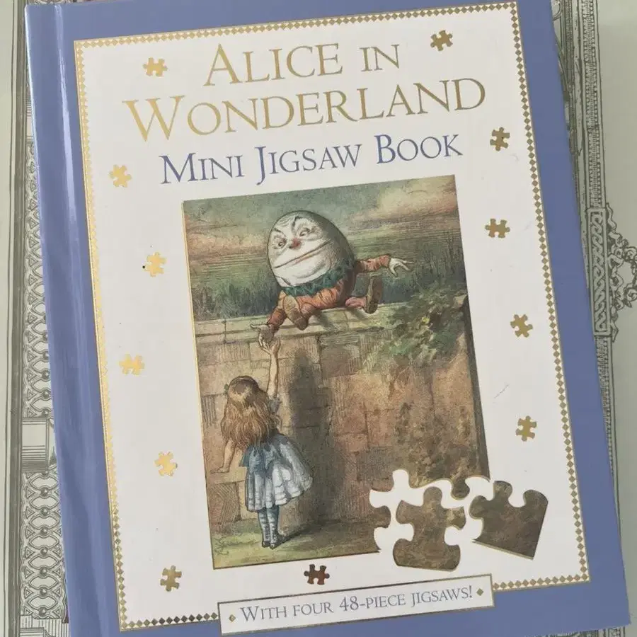 희귀한 앨리스 퍼즐 팝업북 Alice in wonder land 영어원본