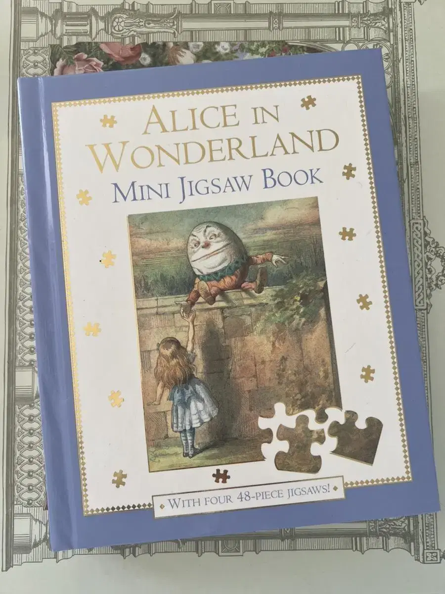 희귀한 앨리스 퍼즐 팝업북 Alice in wonder land 영어원본