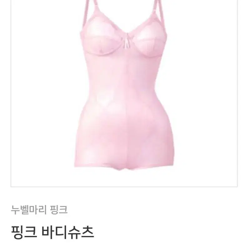 앨트웰 누벨마리 핑크 올인원 보정속옷 바디슈츠 팝니다