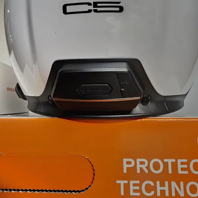 SCHUBERTH 슈베르트 c5 시스템 헬맷  글로시 화이트 M사이즈