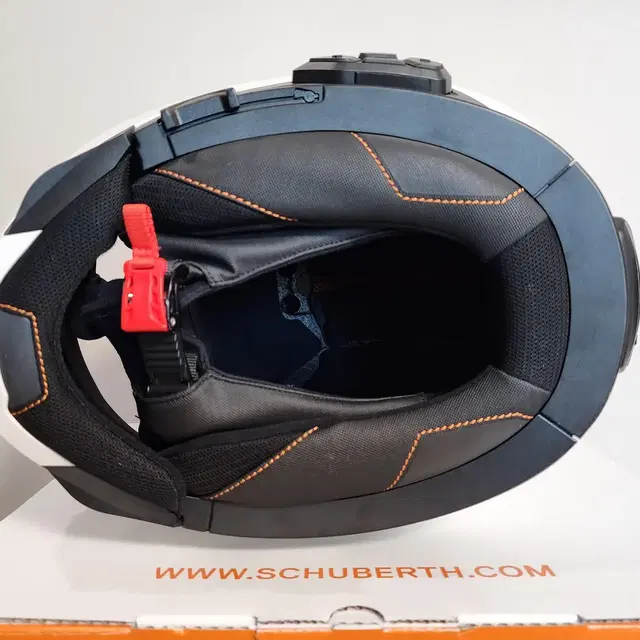 SCHUBERTH 슈베르트 c5 시스템 헬맷  글로시 화이트 M사이즈