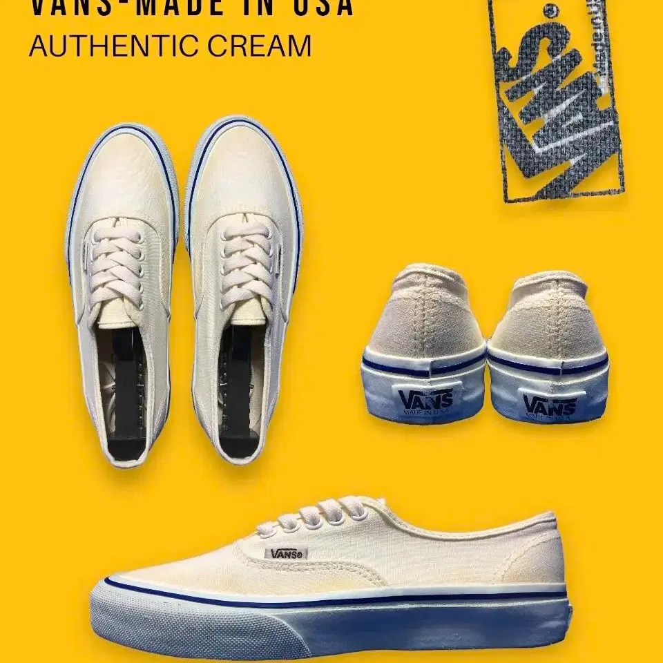 [Uncle Vans] Vans 90&#x27;s Authentic MADE IN USA 250mm