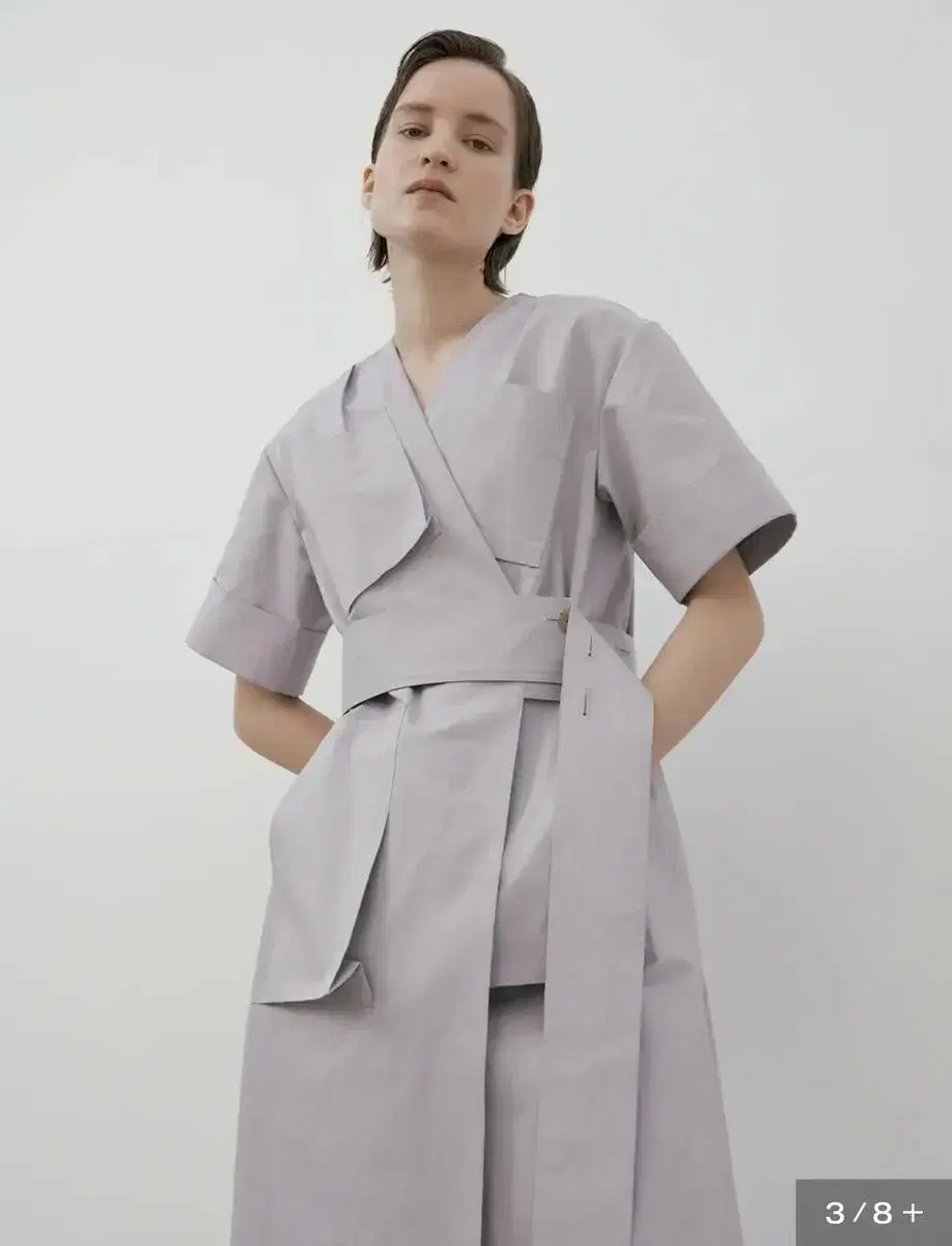 에핑글러 pocket robe jacket / cloudy gray