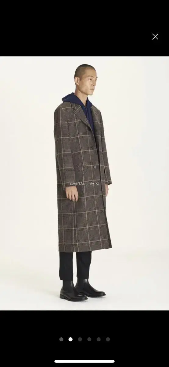 MNGU Mingu Check Coat