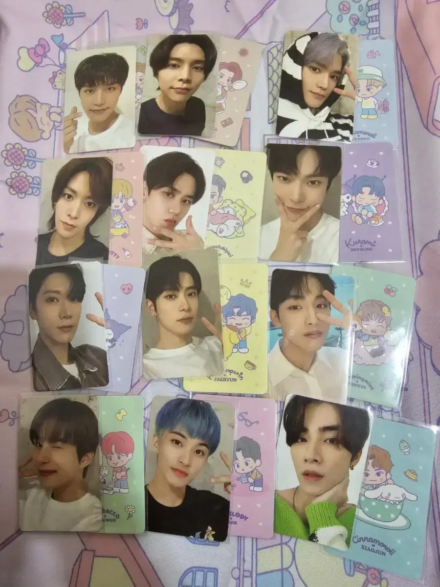 NCT SANRIO photocard 1st 22 members 44 chapters bulk WTS